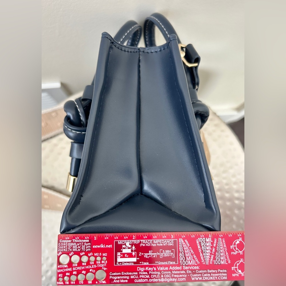 Zara Navy Mini Bag - Picture 11 of 12